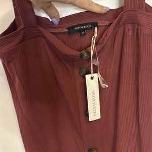 Olivaceous Dress - Medium